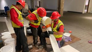 technicians performing trenchless repairs Los Angeles, CA